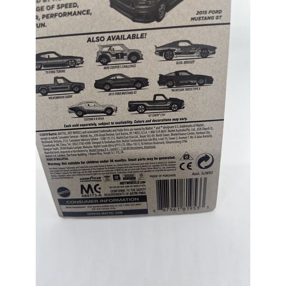 2020 HOT WHEELS FLYING CUSTOMS 2015 FORD MUSTANG GT SILVER COMBINED SHIPPING - Picture 7 of 7